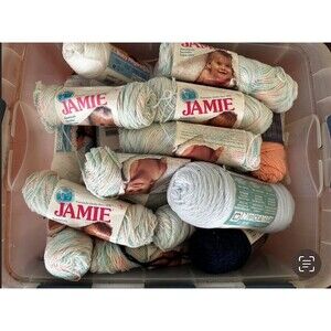 Lot of Jamie Baby Yarn – Pastel Ombre – 10+ Skeins – Vintage – Soft Acrylic